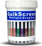 QuikScreen Multi 12 Drug Test Cup