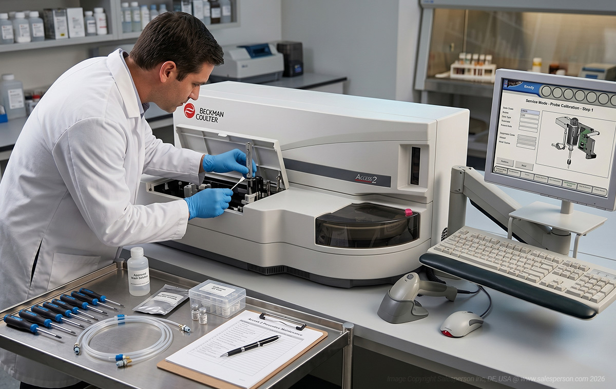 Reagent Carousel Beckman Access 2 Manual, Parts, Service & Support | Block Scientific