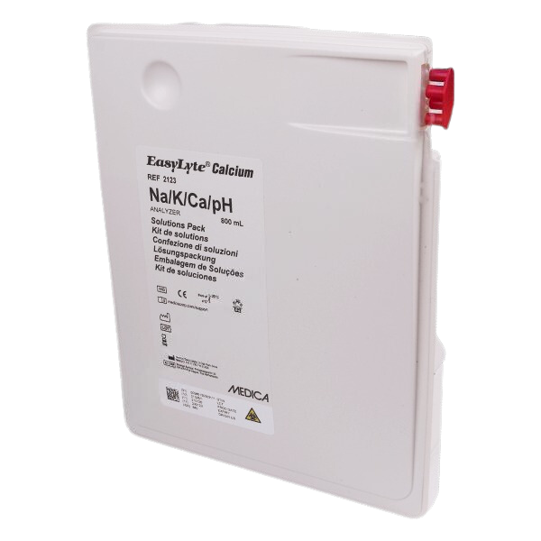 Medica EasyLyte Solutions Pack, NA/K/Ca/pH, 800mL