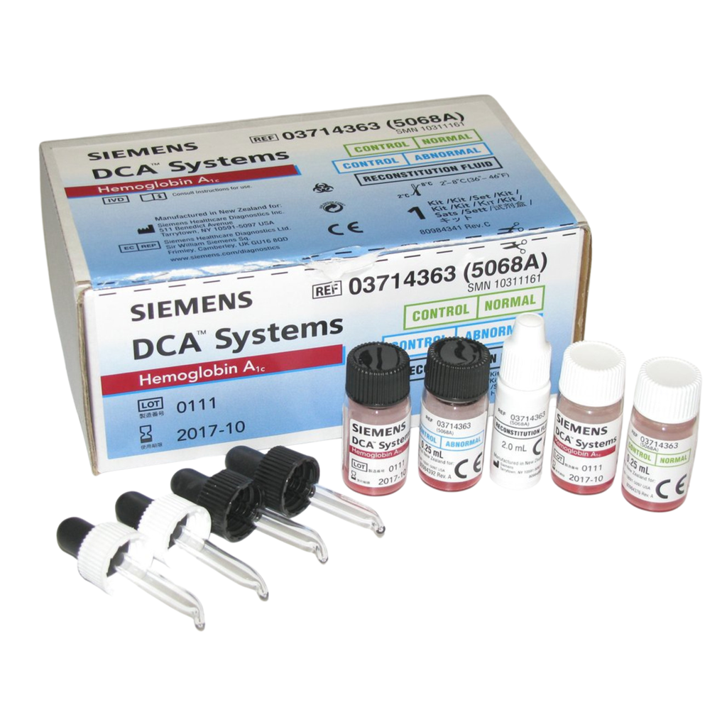 Siemens DCA 2000 A1C Normal & Abnormal Control Combination Kit, 4/kit