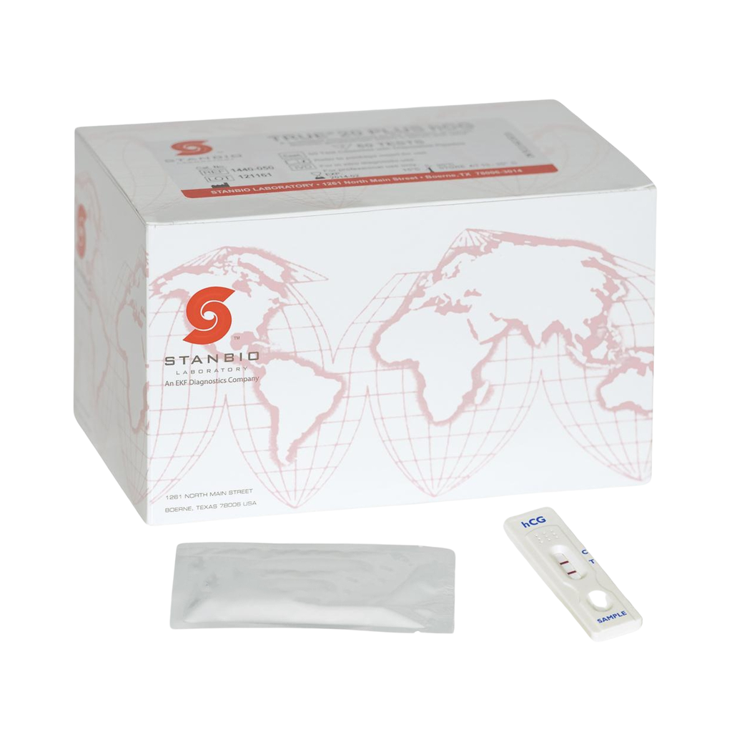 Stanbio True® 20 Plus hCG Test Set (Serum/Urine), 50 Test