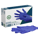Biodel Violet Blue Biodegradable Nitrile Exam Gloves, X-Small