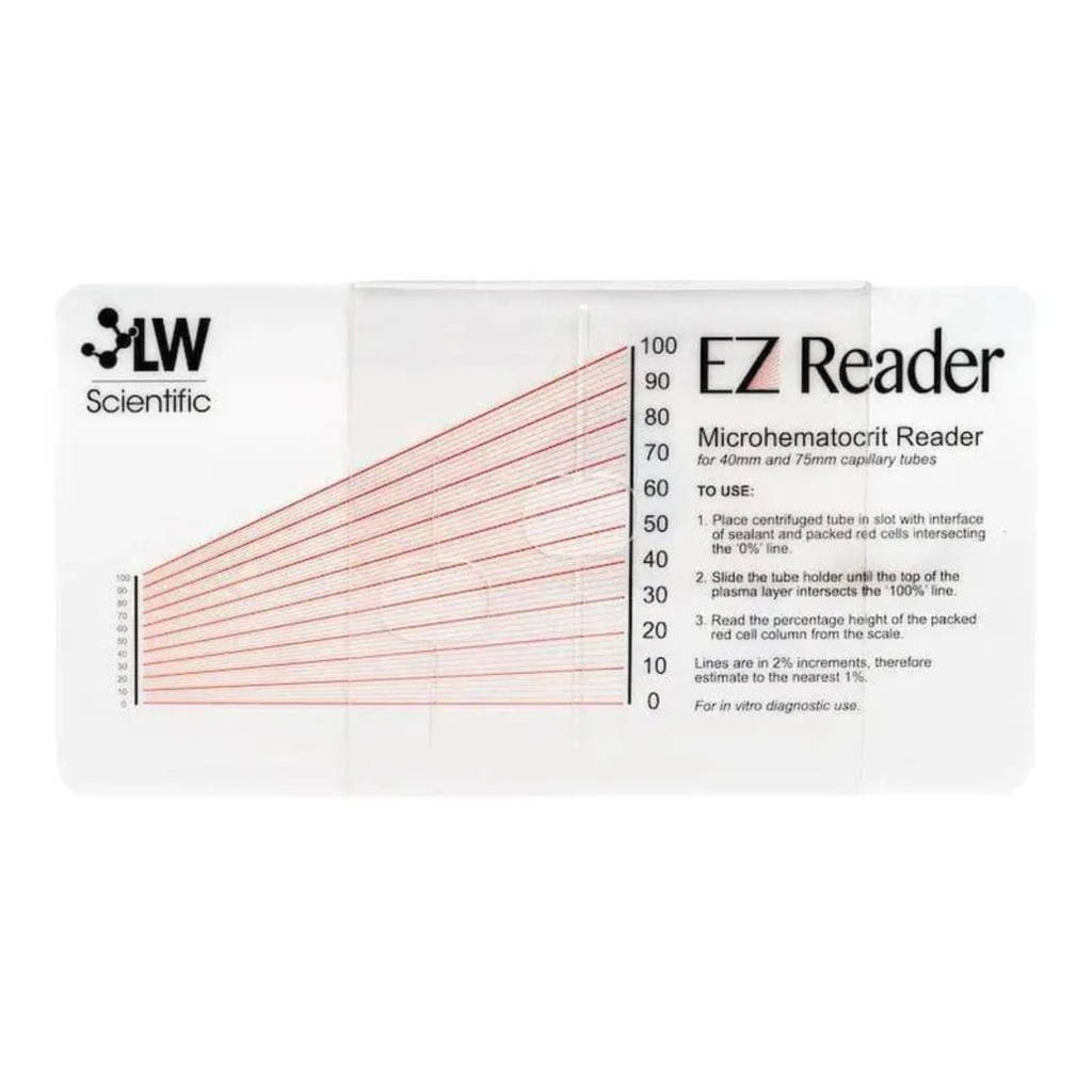 LW Scientific ZipCombo, with 12pl microhematocrit rotor (40mm capillary tubes)