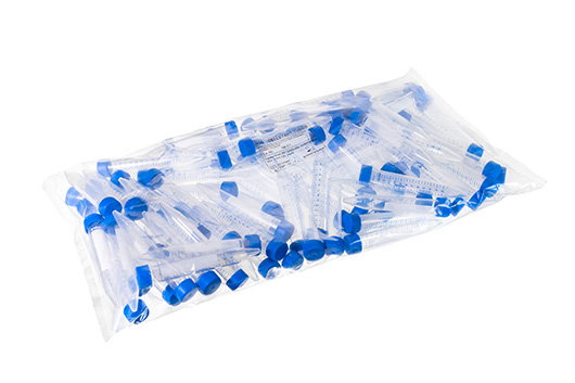 Greiner Bio-One Centrifuge Tube, 15mL, 17 x 120mm, Sterile, PPN, BLU Screw Cap, CON (V) BOT, w/ Grads, ID Field