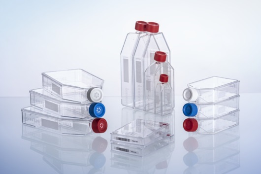 Greiner Bio-One Advanced TC™, Screw Cap Cell Culture Flask, T75, Sterile 5/pk