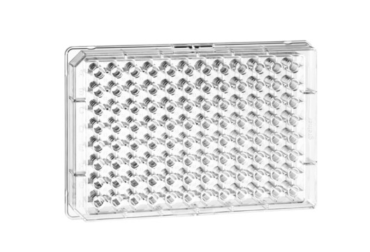 Greiner Bio-One Microplate 96W Half Area UV-Star Plate (For Lower UV APPlications), Flat Bottom, Chimney Style, Clear