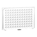 Greiner Bio-One 96W IMP@CT™ Protein Crystallization Plate - Low Profile, PS, Conical wells w/Flat bottom, Clear
