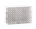 Greiner Bio-One 96 Deep Well MASTERBLOCK Storage Plate, PP, Sterile, 1 ml/well, Chimney Style, Round (U) Bottom, Natural