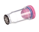 Greiner Bio-One Rack with 96 pink-capped 300µl Cryo.s, Datamatri x barcode (generic 2D sequence), sterile