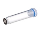 Greiner Bio-One Rack with 96 natural-capped 600µl Cryo.s, Datamatri x barcode (generic 2D sequence), sterile