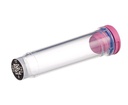 Greiner Bio-One Rack with 96 pink-capped 600µl Cryo.s, Datamatri x barcode (generic 2D sequence), sterile