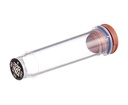 Greiner Bio-One Rack with 96 brown-capped 600µl Cryo.s, Datamatri x barcode (generic 2D sequence), sterile