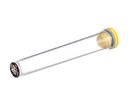 Greiner Bio-One Rack with 96 yellow-capped 1000µl Cryo.s, Datamatri x barcode (generic 2D sequence), sterile
