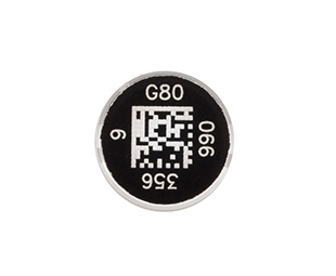 Greiner Bio-One Rack with 96 red-capped 1000µl Cryo.s, Datamatri x barcode (generic 2D sequence)