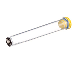 Greiner Bio-One Rack with 96 yellow-capped 1000µl Cryo.s, Datamatri x barcode (generic 2D sequence)