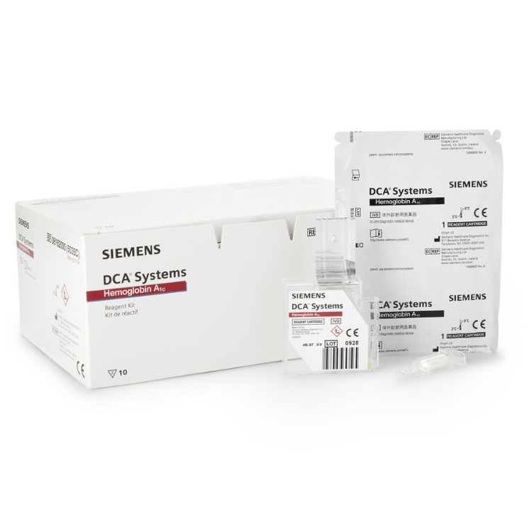 Siemens DCA 2000 Reagent Kit For HBA1C, CLIA Waived, 10/kit