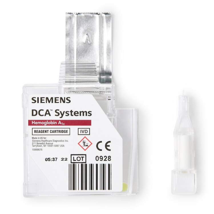 Siemens DCA 2000 Reagent Kit For HBA1C, CLIA Waived, 10/kit