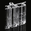 Globe Scientific Cuvette Segment for Mindray BS200 Analyzer, 1/pk, 250/Box, 1000/Unit