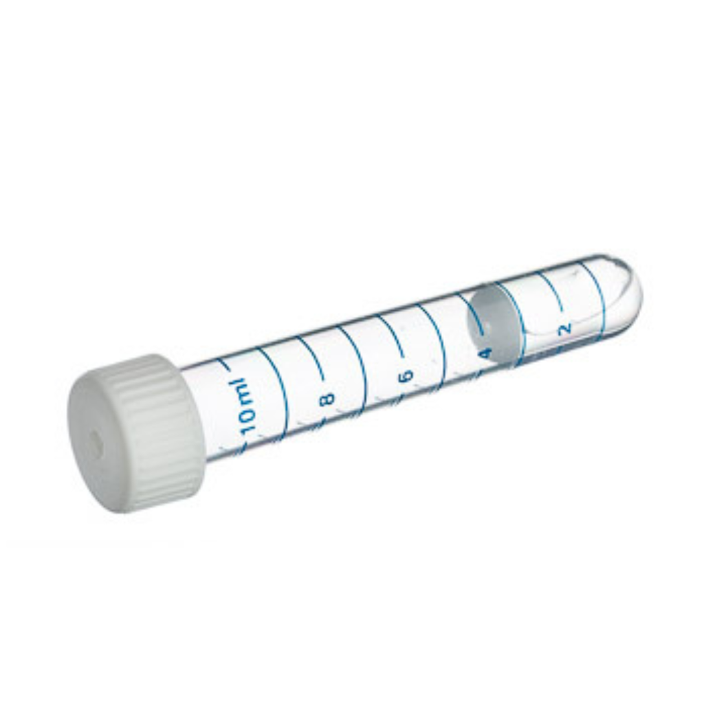 12 mL Leucosep Tube w/Porous Barrier at 3 ml graduation, PP, Aseptic, Round Bottom, Pre-filled w/1.077 g/ml PBMC Separation Medium, Case of 500
