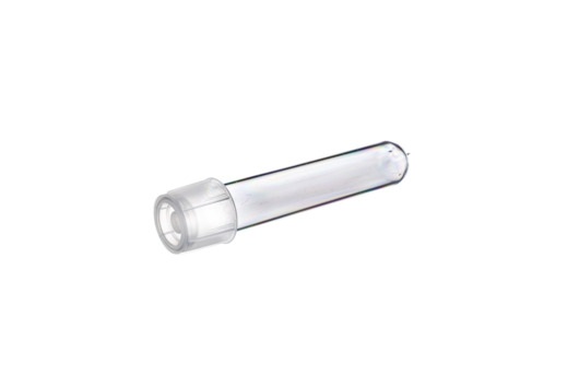 Culture Tube, PS, 14mL, 18x95mm, Sterile, w/ Snap (Vent) Cap, Case of 1000