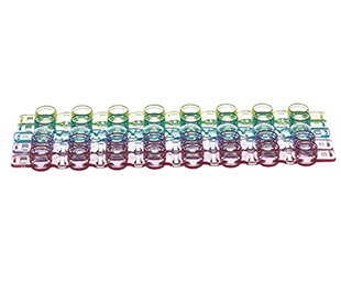 Greiner Bio-One PCR strip caps, domed lid, assorted