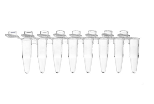 Greiner Bio-One Sapphire PCR 0.2ml strips, standard clear, individual attached optical caps for Real Time PCR