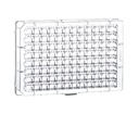 Greiner Bio-One 96W CrystalQuick™ RW (Round Wells) Protein Crystallization Plate, Low Birefringence, w/3 Round, Curved Bottom Crystallization Wells, Clear
