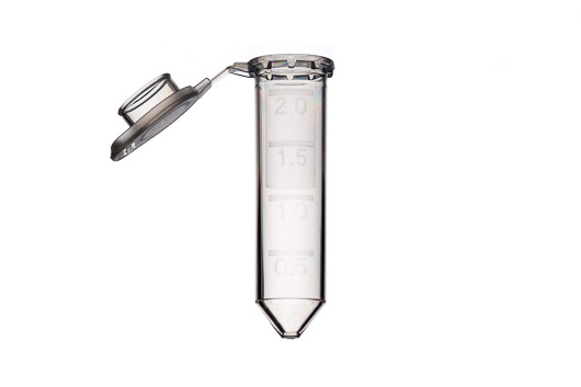 Greiner Bio-One Microcentrifuge Tube, PPN, 2.2 mL, w attached Cap, CLR