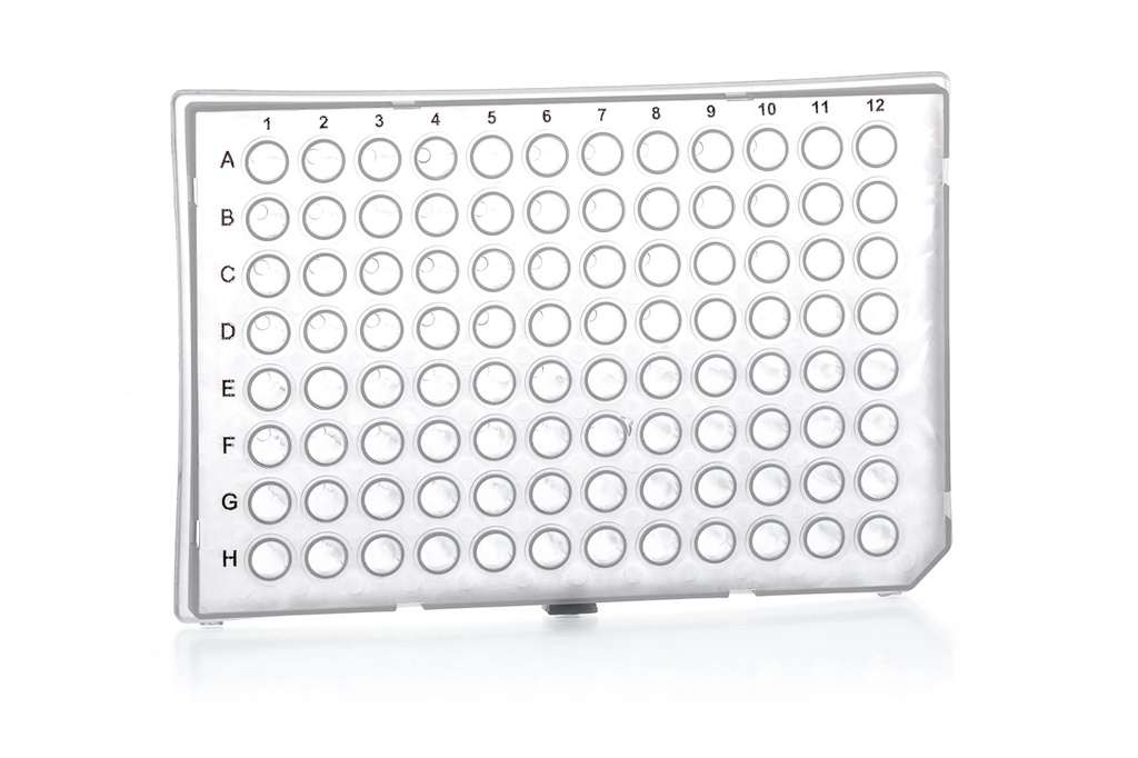 Greiner Bio-One 96W PCR Plate, PP, half-skirt, Roche LightCycler compatible, Natural