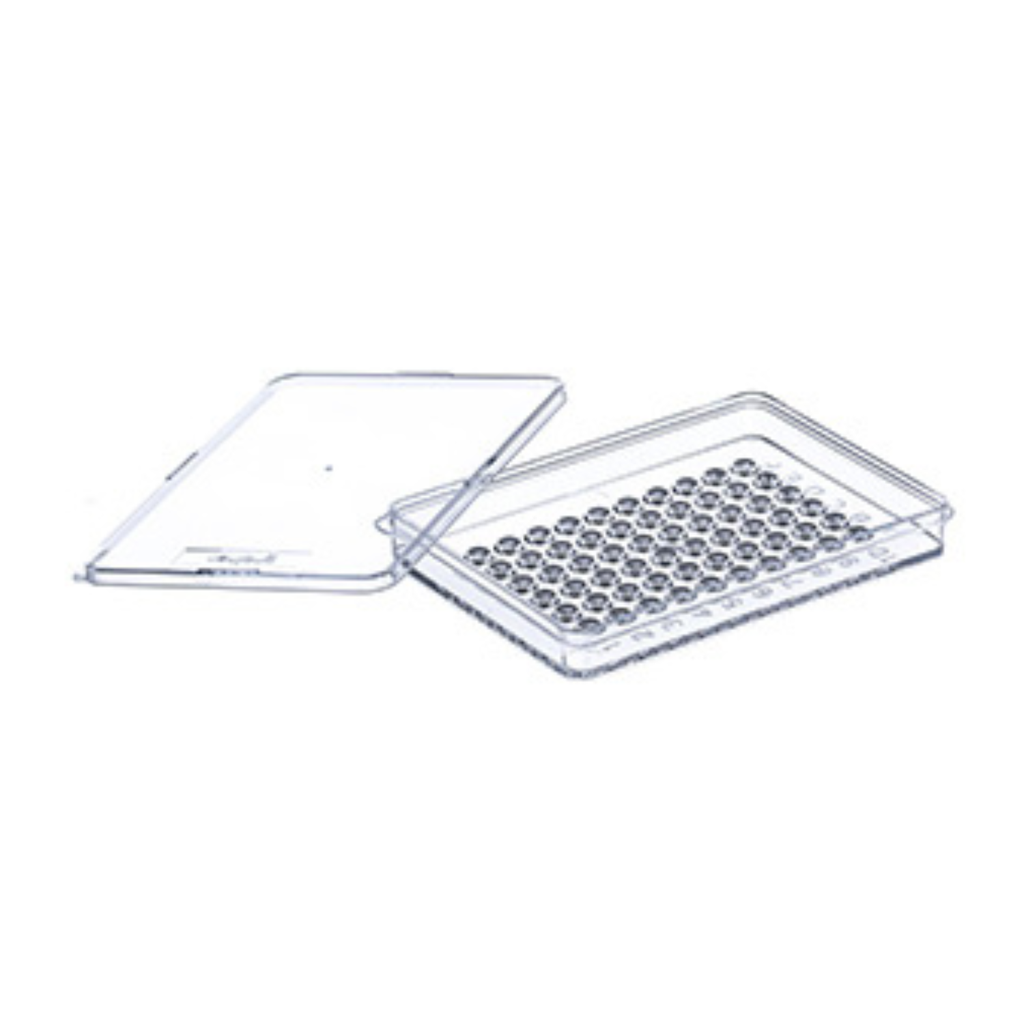 Greiner Bio-One Terasaki-Plate, 60 Well, PS, 83,3/58 MM, Clear, TC, With Lid, 120 Pcs./Bag