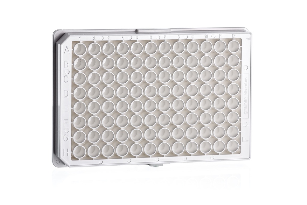 Greiner Bio-One Microplate 96W Non-binding, PS, Flat Bottom, Chimney Style, White
