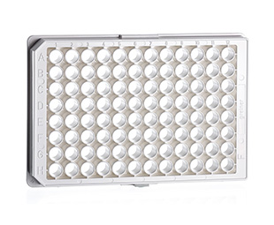 Greiner Bio-One Cell Culture Microplate 96W Advanced TC™ Plate, PS, Sterile, Flat Bottom, Chimney Style, White μClear, w/Lid