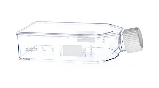 Greiner Bio-One CellStar T75 Flask for Suspension Culture, 250ml, Sterile, Canted Neck, w/ Plug Seal Cap