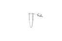 Sapphire PCR Tube, 0.2 ML, domed cap, clear, Case of 10,000