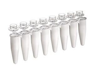 Greiner Bio-One Sapphire PCR 0.2ml strips, standard white, individual attached optical caPS for Real Time PCR