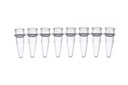 PCR 0.2ml strip tubes, clear, Case of 1250