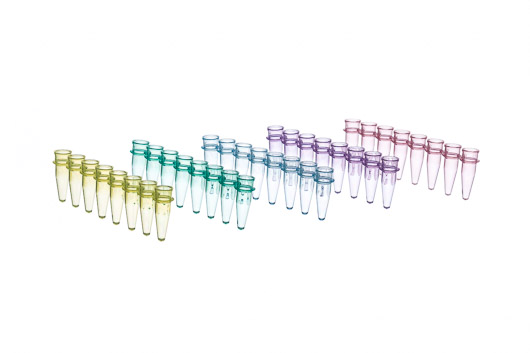 PCR 0.2ml strip tubes, assorted, Case of 1250