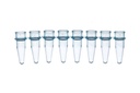 PCR 0.2ml strip tubes, blue, Case of 1250