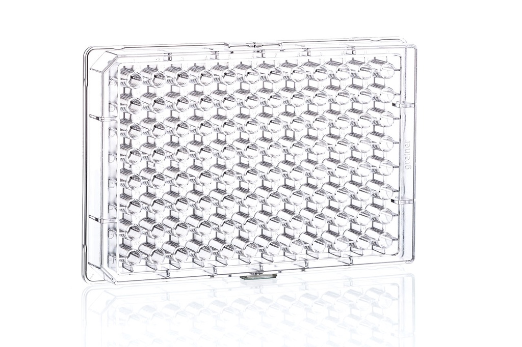 Greiner Bio-One Microplate 96W Half Area Plate, PS, Flat Bottom, Chimney Style, Clear