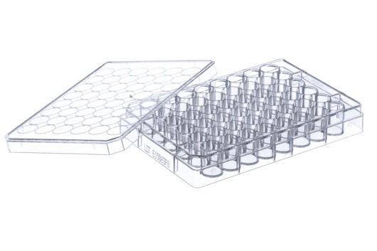 Greiner Bio-One Cell Culture Multiwell Plate, 48 Well, PS, Clear, Cellstar®, TC, Lid With Condensation Rings, Sterile, Single Packed