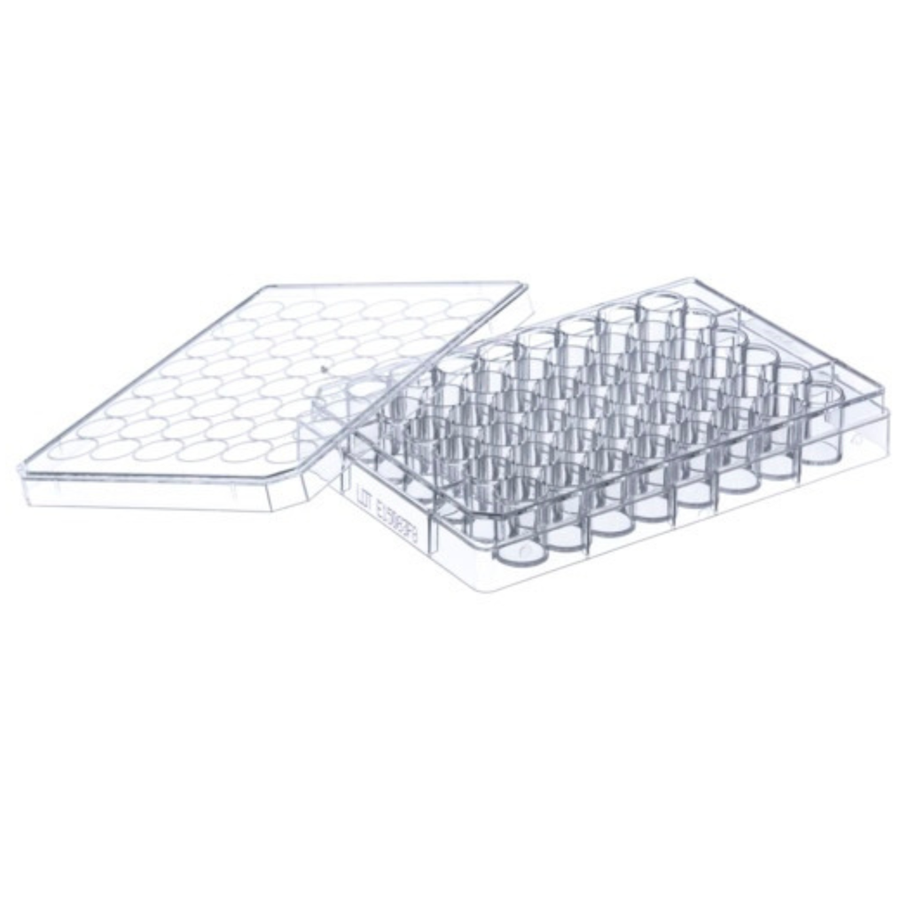48 Well CELLSTAR Cell-Repellent Surface, sterile, with lid, Case of 5