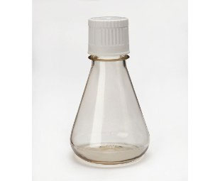 Greiner Bio-One Cell culture shaker flask, 250ml, flat bottom, PC, White Duocap, clear, sterile, 12 pcs./rack