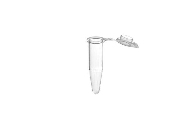Sapphire PCR 0.5ml Tube, 0.5mL, flat lid, clear, Case of 10,000