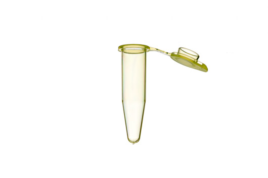 Greiner Bio-One Sapphire PCR Tube, 0.5ml, flat lid, yellow
