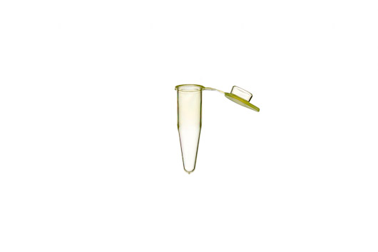Sapphire PCR Tube, 0.2mL, flat lid, yellow, Case of 10,000