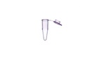 Greiner Bio-One Sapphire PCR Tube, 0.2ml, flat lid, violet