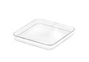 Petri Dish, SQR, PS, 120mmx120mmx15mm, 142cm2, Single Vented, Case of 240