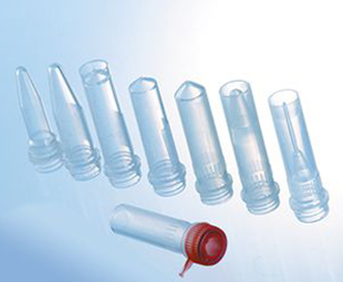 MicroTube, PPN, 2.0mL, CLR, CON/SKRT BOT, w/ Clear Screw Cap, Sterile (Cap and Tube), Case of 500