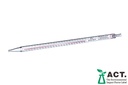 Greiner Bio-One Serological Pipette, PS, 25ml, Paper/Plastic WraPPed, Sterile, w/ 1/10 Graduations, Red Color Code