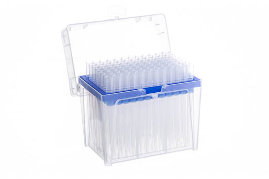 Sapphire Pipette Tip, 1250 ul, Low Retention, Rack, sterile, Case of 3840